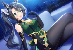 里见皇冠与训练员版杰哥不要(Uma Musume) 【AI Generated】