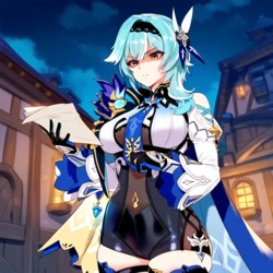 [Laino Airt] Eula x Diluc [AI Generated]