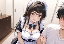 淫乱マッスル Kotegawa＆Sairenji＆Yami Maid (Patreon) [AI Generated]