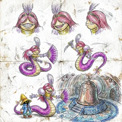 Final Fantasy IX - Madame Lamia And Friends [AI GENERATED]