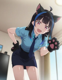 [kagura (95514474)] Mini Yaemori [AI Generated]