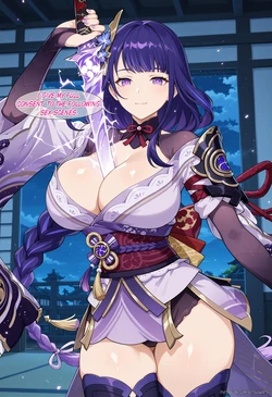 [Setsuna] Raiden Shogun / 雷電将軍 (Extras) (Patreon) [AI Generated]