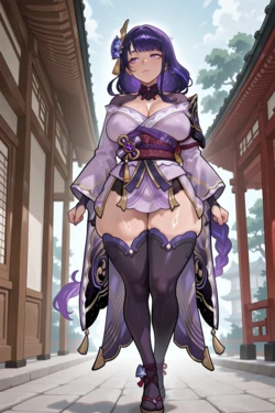 [Hannya] Raiden Shogun | Genshin Impact [AI Generated]