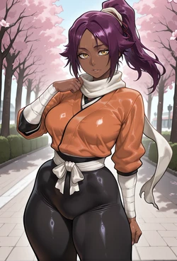 [Hannya] Yoruichi Shihōin | Bleach [AI Generated]