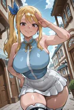 [Hannya] Lucy Heartfilia | Fairy Tail [AI Generated]