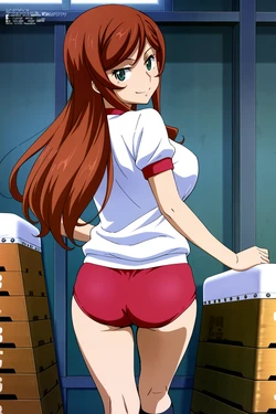 [minakaze] Mirai Kamiki school gym uniform [AI Generated]