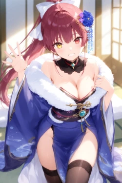 [Ankake Nameko] 宝鐘マリン  [AI Generated]