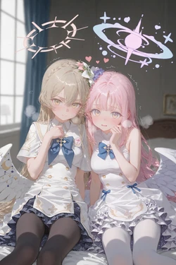 NFFA 11-10 聖園ミカ 百合園セイア 桐藤ナギサ [AI Generated]