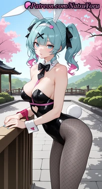 [NatsuYoru] Hatsune Miku (Rabbit Hole Vocaloid) [AI Generated]
