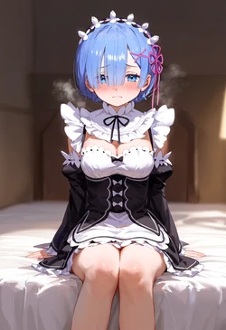 その日、彼女の秘密の物語（レム） [AI Generated]