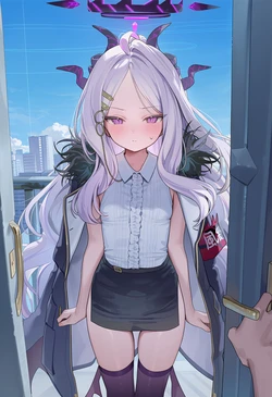 [Pixiv] Death-X (13499106) - Shizuka ni shimikonde (Sorasaki Hina) 1 [AI Generated]