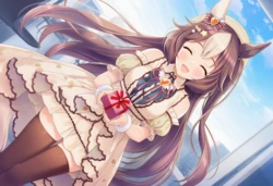 来自也文摄辉的特别情人节礼物(Uma Musume) 【AI Generated】