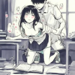 xyxonrh ---90's style couple small breasts 03 [AI Generated]