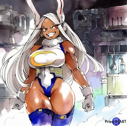 [PriestOfArt] Miruko's defeat (My Hero Academia) [AI Generated]