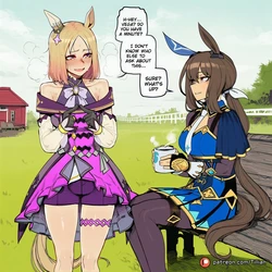 [Tillian] Narita Top Road x Admire Vega (Uma Musume) [AI-Generated]