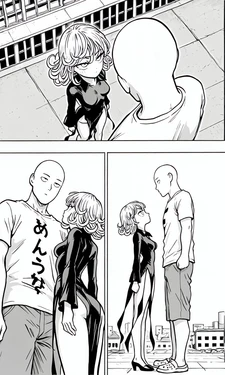 SpasiboAI - Tatsumaki x Saitama comic [AI Generated]