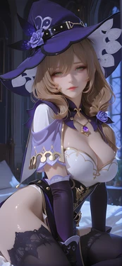 [HalfLove] Lisa - Genshin Impact (Patreon) (AI Generated)