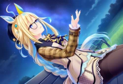 新宇宙想要与训练员一起探寻宇宙的奥秘(Uma Musume) 【AI Generated】