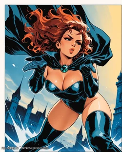 Jean Grey - x men hq [AI Generated]