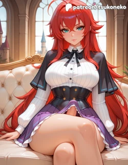[TsukoNeko] Rias Gremory (High School DxD) [AI Generated]