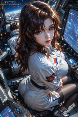 [Patreon] [AiASAG] [4K] 🚀Murrue Ramius🌌 - Preview [AI Generated]