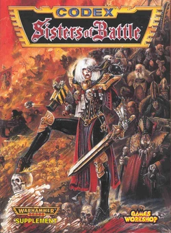 Warhammer 40K - Codex - Sisters of Battle 2nd Edition.