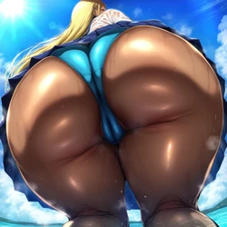 お尻[bonno]サマータイムレンダー小舟潮[AI Generated](非公開)