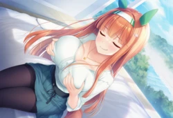 无声(胸)铃鹿想要变成大声(胸)铃鹿(Uma Musume) 【AI Generated】