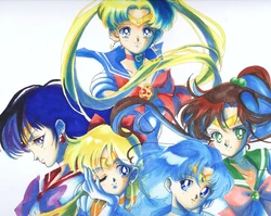 sailor moon art compilation