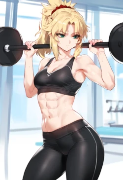 [Laino Airt] Mordred Gym [AI Generated]
