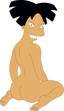 Amy Wong in flat colors