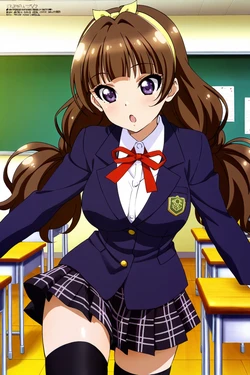 [minakaze] Cure Twinkle | Kirara Amanogawa schoolgirl uniform [AI Generated]