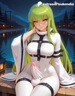 [TsukoNeko] C.C. (Code Geass) [AI Generated]