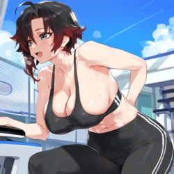 [Laino Airt] Ruby Rose Gym [AI Generated]