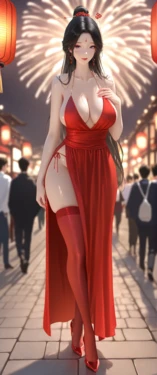 [ManAI] The white snake wishes the New Year All is well 白蛇拜年之诸事大吉(11P)(ai generated)