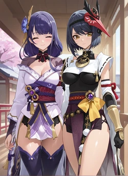 2025-12-04 Raiden Shogun x Sara RAMETAKI (PATREON) AI GENERATE [AI Generated]