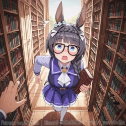 [AI-Generated] Zenno Rob Roy Library Escapade