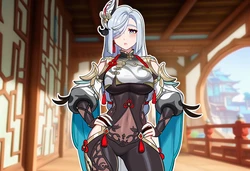 [KobainAI] [Genshin Impact] Shenhe (Genshin Impact) ☯❄️♠️ [AI Generated]