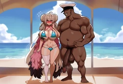 [KobainAI] [Azur Lane] Formidable, the lady of the beach (Azur Lane) ⛱️⚓♠️ [AI Generated]