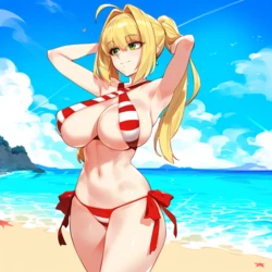 [Laino Airt] Nero Claudius Swimsuit [AI Generated]