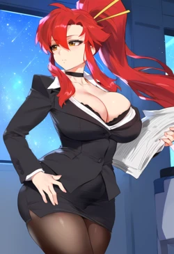 [Laino Airt] Yoko Office 95p [AI Generated]