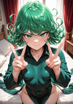 [AndersonKun] Tatsumaki ( 戦慄のタツマキ ) - One Punch Man ( ワンパンマン ) 96P (Patreon) [AI Generated]