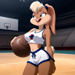 [Lewd AI] - Lola Bunny (Space Jam) [AI Generated]
