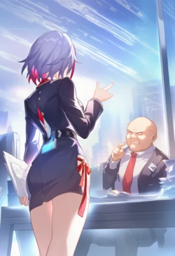 [Isterya] Office Lady Topaz [AI Generated]