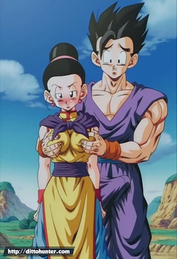 [Ditto Seeker] FAM - Adult Gohan and Chi-Chi (Dragon Ball Z) Bonds Through Training [Ai Generated]