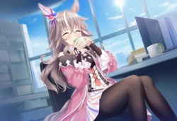 奇锐骏的提神小技巧(Uma Musume) 【AI Generated】