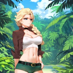 [Laino Airt] Elsa Vacation with BBC [AI Generated]