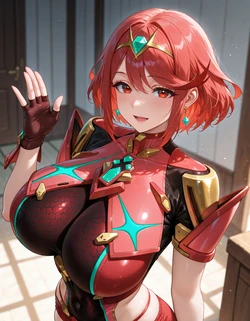 (mirai art) Pyra ホムラ (Xenoblade 2) [AI Generated]