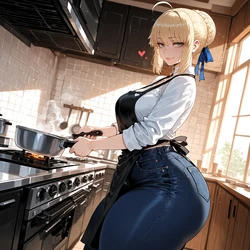 [Miyu] Saber: Breakfast Offer [Ai Generated]