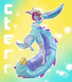 [LewdxCube] Slugbox OC - Cteno